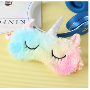 Skylofts Multicolour Unicorn Eye Mask Sleep Masks for Girls Blindfold for Women Eye Masks for Sleeping (Multicolor)